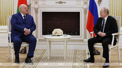  Łukaszenka przeprowadził rozmowy z Putinem
 