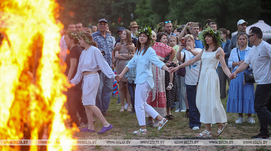 Kupale świętowali na Kanale Augustowskim 