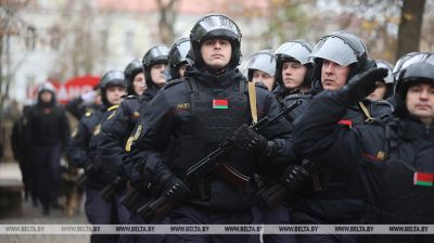Niezawodność, profesjonalizm, odwaga. W Grodnie obchodzono rocznicę utworzenia Departamentu Ochrony Ministerstwa Spraw Wewnętrznych 