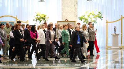 Dla uczestników forum „Kobieta i przyszłość wsi” zorganizowano wycieczkę do Pałacu Niepodległości