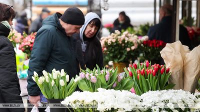 Atmosfera na ulicach białoruskich miast przed 8 Marca 