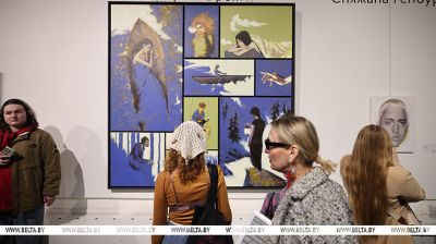  Obrazy, rzeźby i instalacje artystyczne: festiwal „Art-Minsk 2026” rozpoczął się w Pałacu Sztuki 
 