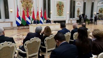 Białoruś i Kuba potwierdziły swoje zaangażowanie w politykę wzmacniania pokoju i bezpieczeństwa na świecie