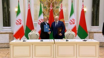 Prezydenci Białorusi i Iranu przyjęli wspólne oświadczenie o pogłębionym rozwoju stosunków białorusko-irańskich