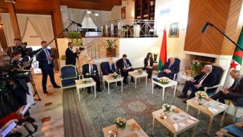 Łukaszenka spotkał się z przewodniczącym Narodowego Zgromadzenia Ludowego Algierii