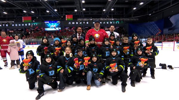 Drużyna Prezydenta Białorusi po raz drugi zremisowała w meczach Republikańskiej Ligi Hokejowej