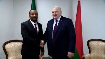Od rolnictwa po sferę wojskową. Łukaszenka omówił z premierem Etiopii opracowanie „mapy drogowej”